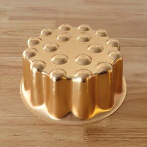 Cherry Bump Copper Jello Mold